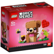 乐高（LEGO）方头仔系列 积木儿童玩具 男孩女孩 生日礼物 情人节小熊