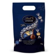 再来一款！Lindt瑞士莲 混合黑巧克力球1000g 80颗 凑单到手约￥151.08