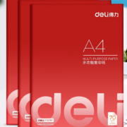 deli得力  a4纸打印复印纸 70g100张*1包