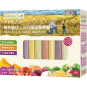 爷爷的农场辅食五谷蔬菜面婴儿面条高铁宝宝有机粒粒面200gX1盒