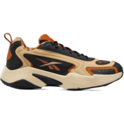 Reebok锐步官方男鞋女鞋VECTOR RUNNER功夫熊猫休闲老爹鞋H02990 H02990_黑色/浅棕色/橘褐色 中国码:36.5(23.6cm),US:5.5