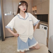 可爱伴 夏季全棉可爱家居服 2件套