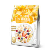 益汇坊 芝士草莓麦片 坚果水果燕麦片 即食早餐 干吃零食冲饮谷物300g