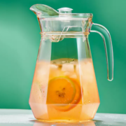 GIANXI 捷安玺  玻璃水壶 泡茶壶六角冷水壶1.8L