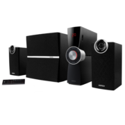 漫步者（EDIFIER）C2XB 外置功放 2.1电脑音响 蓝牙音箱 桌面游戏音响 黑色
