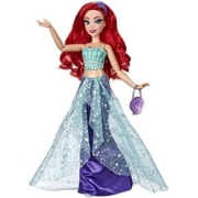 Disney Princess 风格系列,爱丽儿娃娃,现代风格,带钱包和鞋子