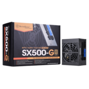 银欣（SilverStone）额定500W SX500-G SFX小电源(金牌全模组/全日系电容/支持ITX小机箱/全电压)