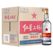 PLUS会员：红星 1680 特制 二锅头 56%vol 清香型白酒 500ml*12瓶 整箱装