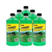 百适通（Prestone）汽车玻璃水 去虫胶雨刮水 去油膜 0℃玻璃清洁剂 2L*6瓶装