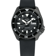 精工（SEIKO）手表 限量5号系列日韩表100米防水机械男腕表SRPJ39K1 生日礼物
