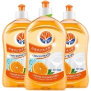 FZ清雅香洗洁精果蔬净家用500ml*3瓶 去污厨房清洁剂水果蔬菜