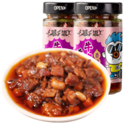 吉香居暴下饭香菇牛肉酱 辣椒酱下饭酱200g 香菇牛肉酱200g*2瓶