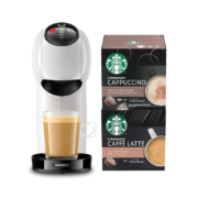 PLUS会员、需抢券、概率券：Dolce Gusto 多趣酷思 Genio S Basic 胶囊咖啡机 小精灵白 咖啡胶囊礼盒