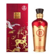 五粮液股份 福禄寿禧 六合同春 浓香型白酒 52度 500ml单瓶装