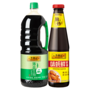 李锦记  酱油蚝油 薄盐生抽1.52kg*1+味蚝鲜680g*1