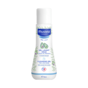 妙思乐（Mustela）儿童洗发沐浴露二合一 婴儿洗发水沐浴露50ml 便携装 法国进口