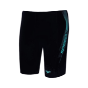 速比涛（Speedo）大标logo系列 抗氯速干经典及膝游泳裤男 809529A838 鲜黄色 34