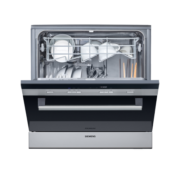 西门子（SIEMENS）西班牙原装进口 10套大容量 家用洗碗机嵌入式 双重烘干 高温除菌 刷碗机 SC73M612TI
