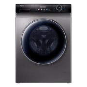 海尔（Haier）【磁悬浮防震动】海尔洗衣机全自动滚筒洗烘一体机晶彩大屏10kg家用直驱变频电机智能投放蒸汽除螨 直驱电机+智能投放+10公斤洗烘一体+微蒸汽空气洗