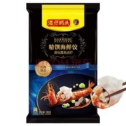 湾仔码头 黑缎系列 黑松露黑虎虾饺 180g*10件