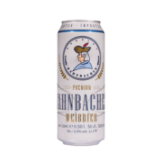 汉巴赫（Hahnbacher）小麦啤酒500ml*24听 整箱装 德国原装进口