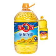 多力葵花籽油5L+238ml 食用油 物理压榨 含维生素e（新老包装随机）