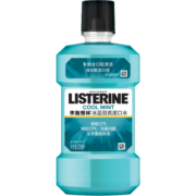 李施德林 (Listerine) 漱口水冰蓝劲爽口味250mL清新口气深层清洁减少细菌