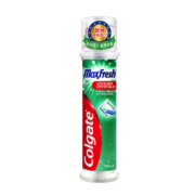 高露洁（Colgate）欧洲进口劲酷清爽直立按压式泵式牙膏 100ml  长效清新口气