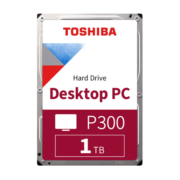 东芝(TOSHIBA)1TB 台式机机械硬盘 64MB 7200RPM SATA接口 P300系列(HDWD110)