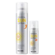 RE:CIPE玥之秘水晶防晒喷雾180+50ml男女士面部全身防晒霜SPF50+