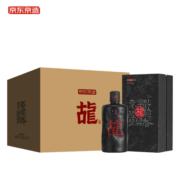 京东京造x古龙  联名江湖道 500ml*6瓶 整箱茅台镇酱香型白酒 送礼佳品