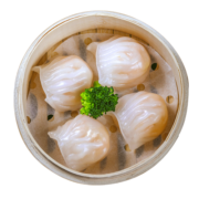 GUO LIAN国联 水晶虾饺 1kg 40只 冬笋口味 袋装  广式早茶 早餐点心 冰冻