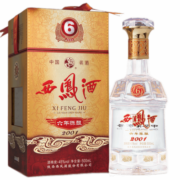西凤 45度 西凤酒 六年陈酿 西凤6年陈酿酒   凤香型白酒 单瓶500ml*1瓶