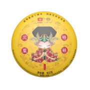 京东百亿补贴：大益茶叶 普洱熟茶 鸡年生肖茶纪念茶 凤凰格格（1701批）100g