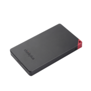 联想 thinkplus移动固态硬盘 USB3.1高速PSSD移动硬盘小巧便携读取400MB/S US100黑色 1T