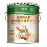 3Trees 三棵树 SJC360 京粹抗甲醛净味五合一乳胶墙面漆 18L