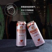 雪熊精酿 草莓多C 果味啤酒500mL*12罐