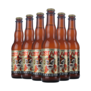 麟阁精酿原浆小麦黄啤酒330ml*6小瓶组合 国潮风 聚餐 德国进口啤酒花