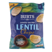 概率券:啵尔滋（BURTS）英国进口 盐味手工制小扁豆片 85克/袋*3件