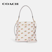 PLUS会员：COACH 蔻驰 女士Brynn系列 草莓印花水桶包 CB601IMCAH