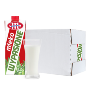 妙可Mlekovita 波兰进口 3.2全脂牛奶纯牛奶 1L*6盒 整箱装