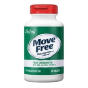 MoveFree益节进口氨糖软骨素钙片中老年护关节加钙维骨力80粒*4