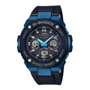 卡西欧（CASIO）手表 G-STEEL M系列 钢铁之心电波太阳能男表 GST-W300G-1A2