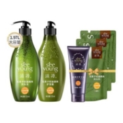 3日10点：seeyoung 滋源 洗护套装 洗发水535ml+235ml*3+护发素535ml+发膜200ml