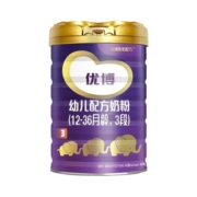 圣元优博宝宝儿童婴幼儿幼儿配方奶粉较大婴儿3段牛奶粉808g*1罐