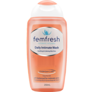 芳芯（femfresh） 私处洗液女性护理液保养洗护液日常护理洋甘菊香250ml 澳洲进口