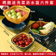 苏泊尔（SUPOR）电火锅多功能电煮锅6L家用大容量加深锅麦饭石色不粘电锅鸳鸯可选电热火锅 H3232FK609Y【6升麦饭石鸳鸯锅】