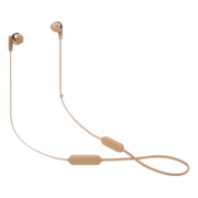 JBL TUNE215BT 无线蓝牙耳机 半入耳式运动耳麦 蓝牙5.0 Type-C极速充电 长续航 苹果安卓耳机 暮光金