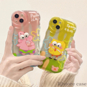 日韩ins卡通可爱适用于iPhone14手机壳13promax苹果11网红xsmax硅胶xr全包12防摔7p女8plus软套14pro大哥大