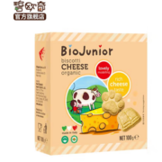 营养健康！BioJunior 碧欧奇 宝宝磨牙饼干 100g/盒